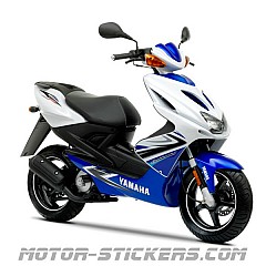 Yamaha Aerox 50 2009 decals